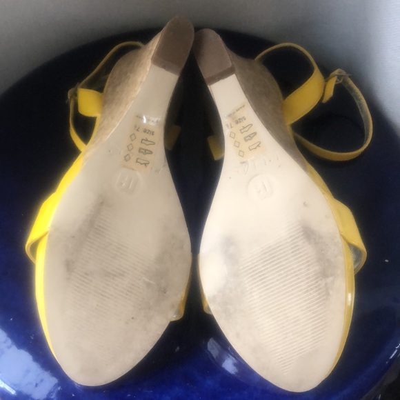 Wedge platform cork summer spring wedding shower buckle sandal Easter Passover - Picture 11 of 11